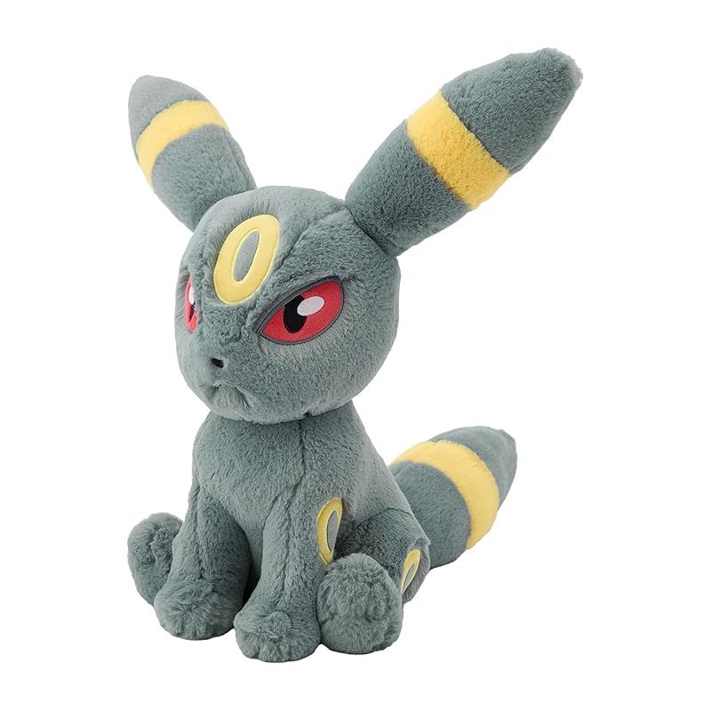 ポケモン　ブラッキー　ビルドアベア ふわふわ抱きぬいぐるみ ブラッキー ｜【公式】ポケモンセンター