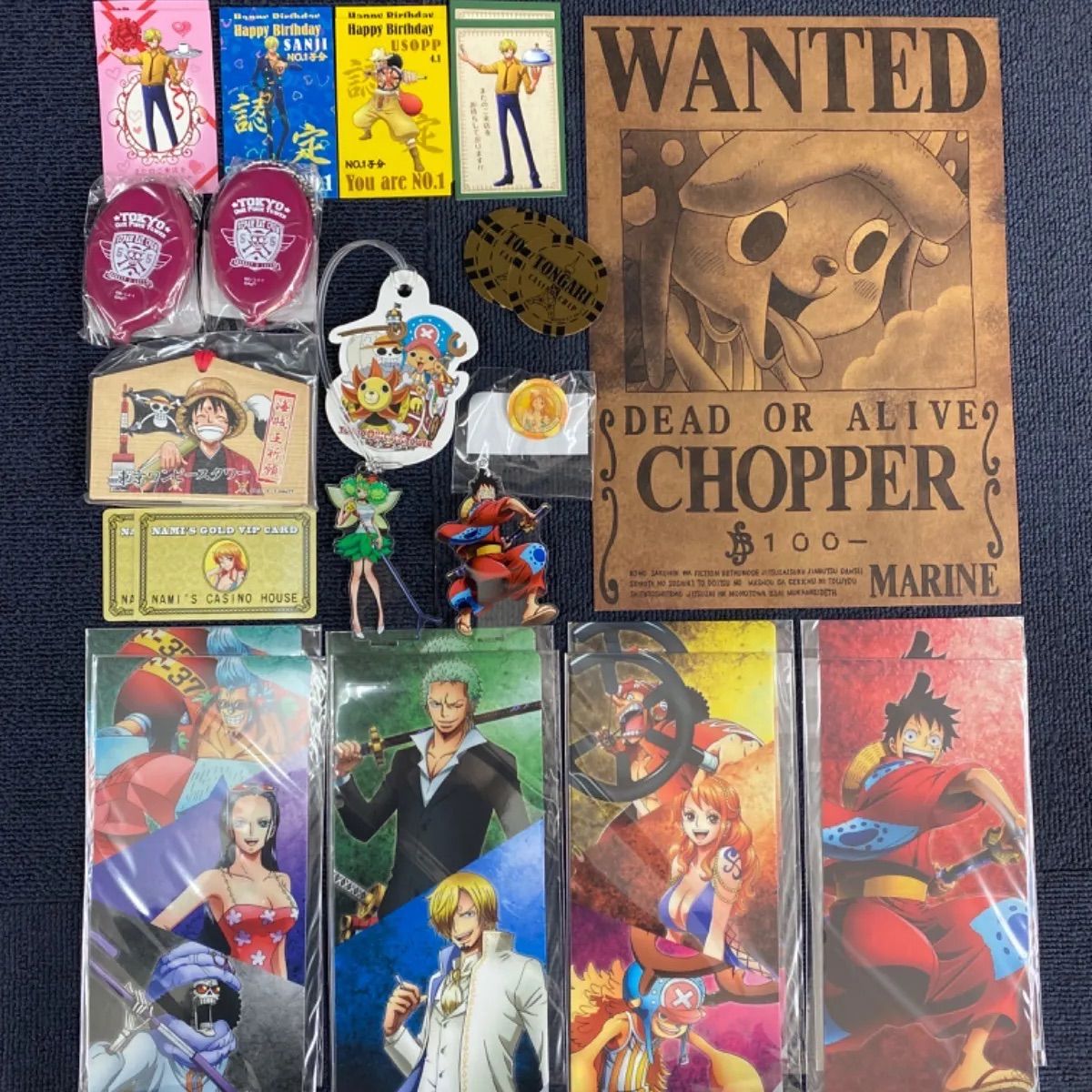 ワンピースグッズ　まとめ売り S05【新品未使用】ONE PIECE ワンピース グッズまとめ売り