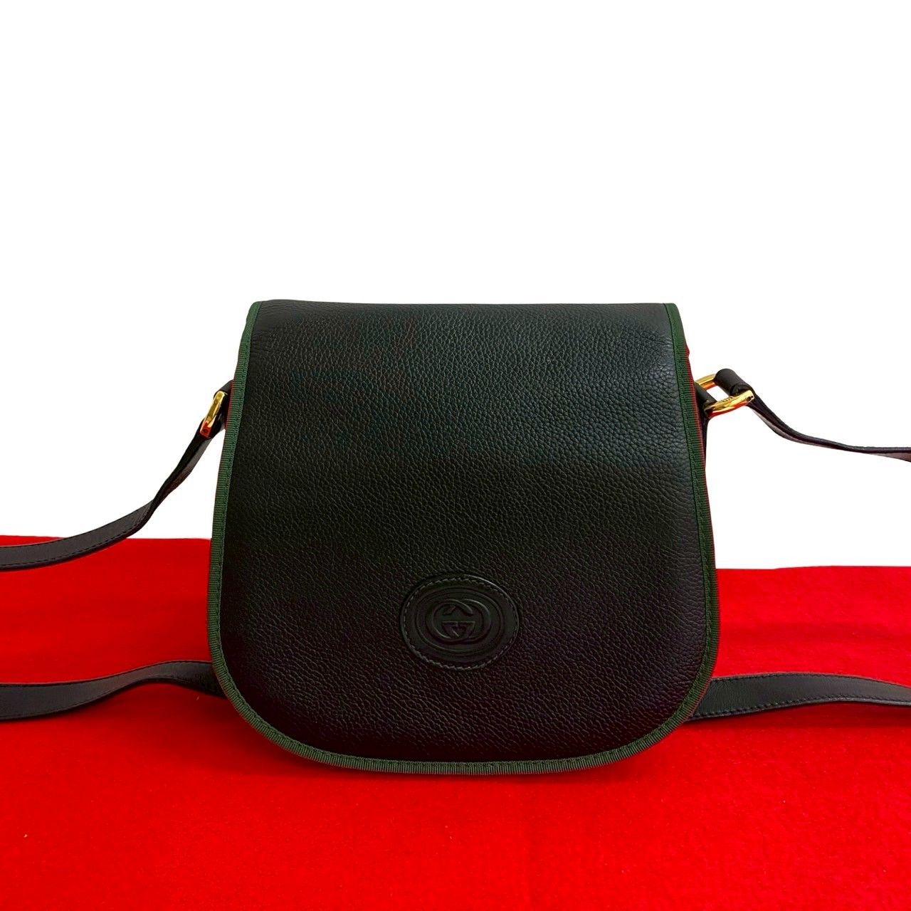 グッチ　ポシェット　わけあり　ヴィンテージ GUCCI 極 美品 グッチ オールドグッチ ヴィンテージ シェリー