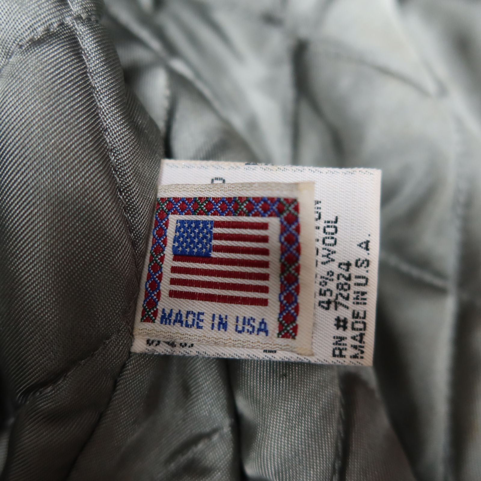 90s Vintage US古着☆Golden Bear ゴールデンベア スタジャン レザー 