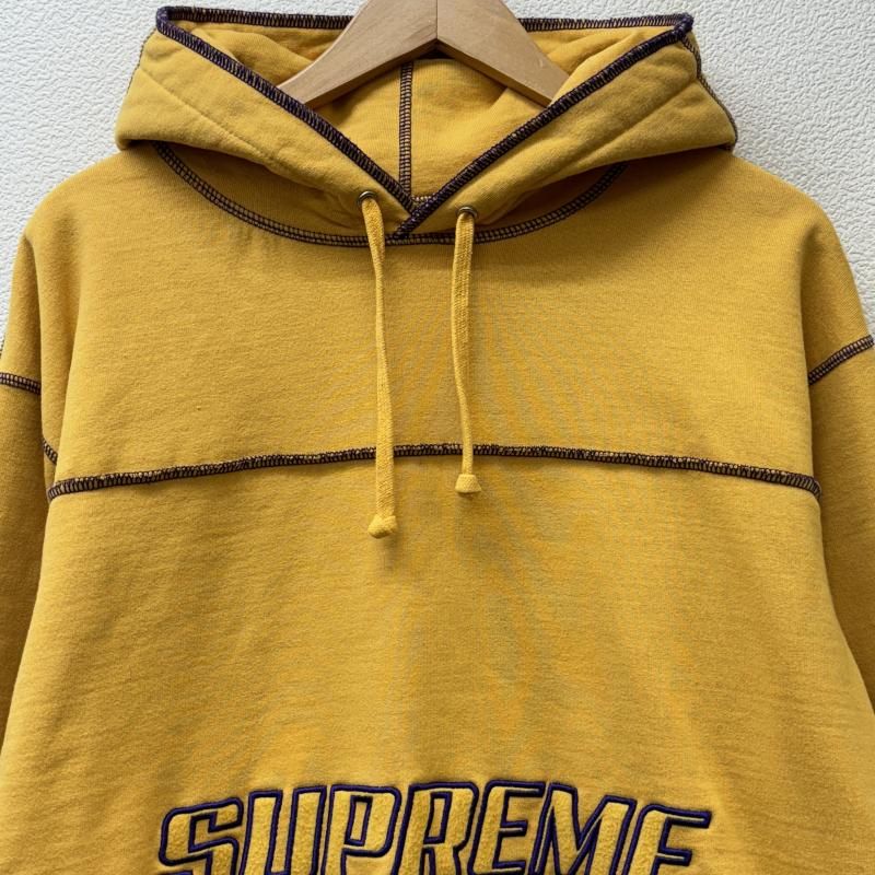 Supreme シュプリーム パーカー 長袖 22SS Coverstitch Hooded Sweatshirt カバーステッチ ロゴ プルオーバー  フーディ スウェット - メルカリ