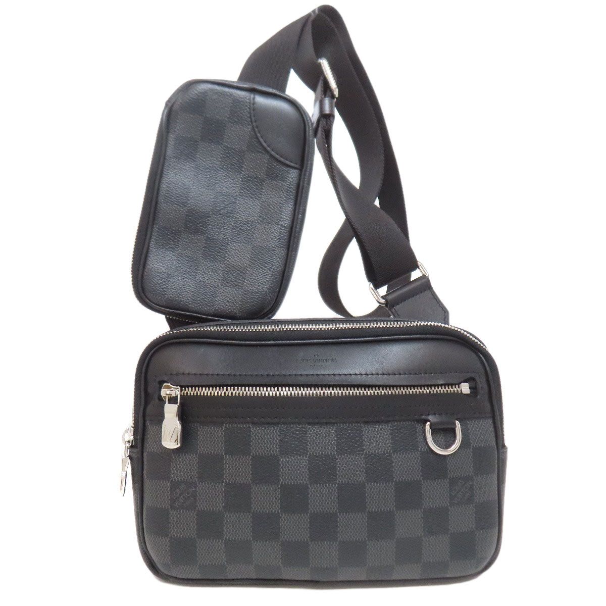 LOUIS VUITTON ルイヴィトン N50018 スコットメッセンジャー ショルダーバッグ ダミエキャンバス メンズ