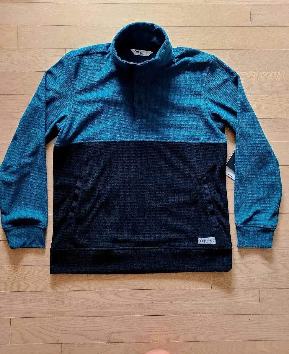 OR トレイルミックス スナップ プルオーバー M 登山 キャンピング Tシャツ