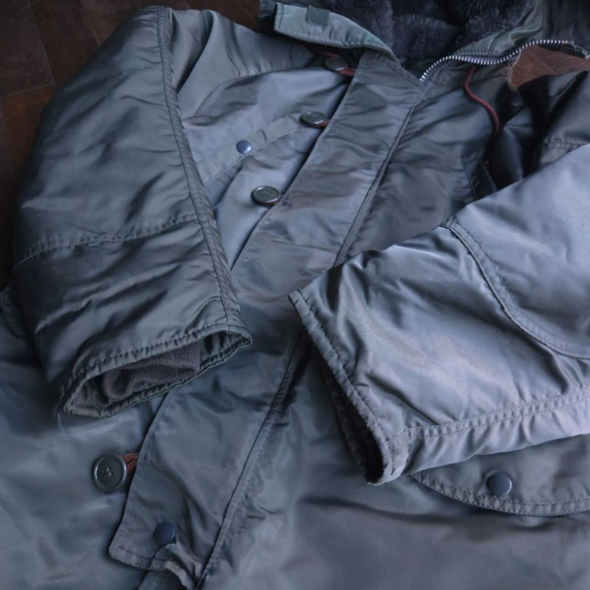 ALPHA INDUSTRIES アルファインダストリーズ N-3B ナイロンフライト 