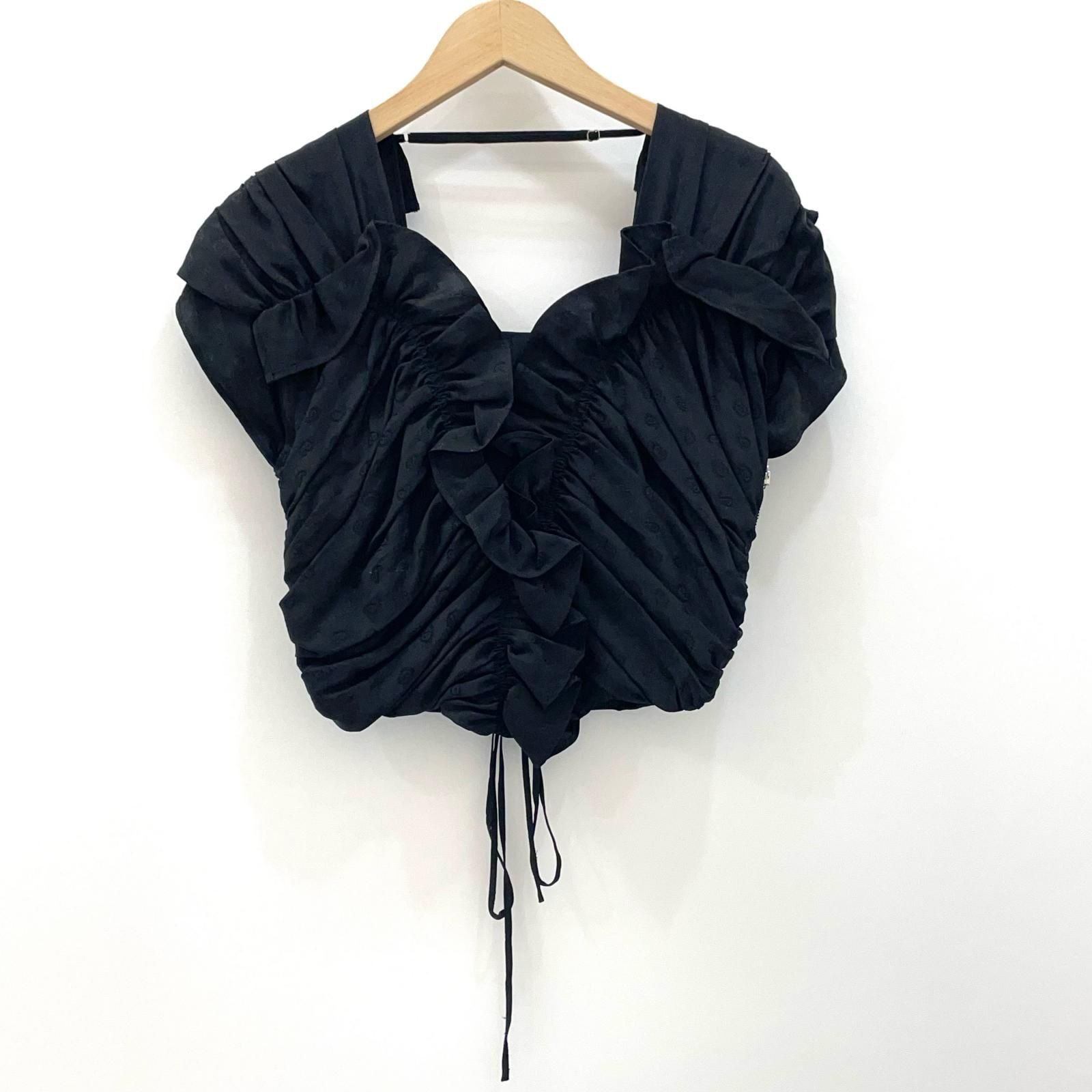 FETICO （フェティコ）/ GATHERED PAISLEY TOP