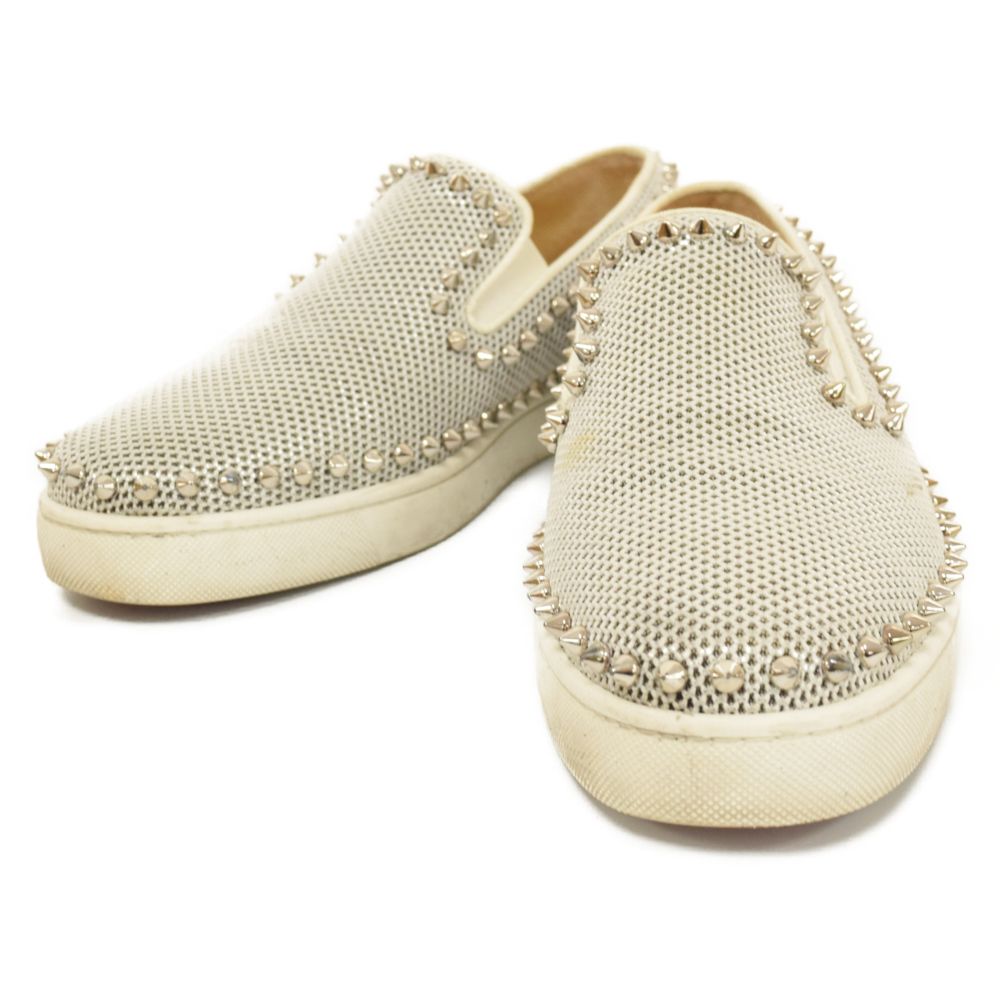 CHRISTIAN LOUBOUTIN (クリスチャンルブタン) PIK BOAT FLAT NET