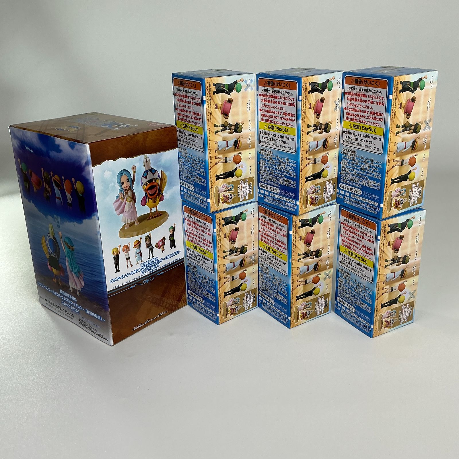 ワンピース ワールドコレクタブルフィギュア 7種セット 仲間の印だ 全6