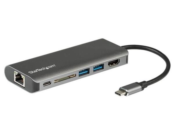 【新品・2営業日で発送】STARTECH.COM USB Type-Cドック HDMI対応マルチポートアダプタ SDカードリーダ(DKT30CSDHPD3)