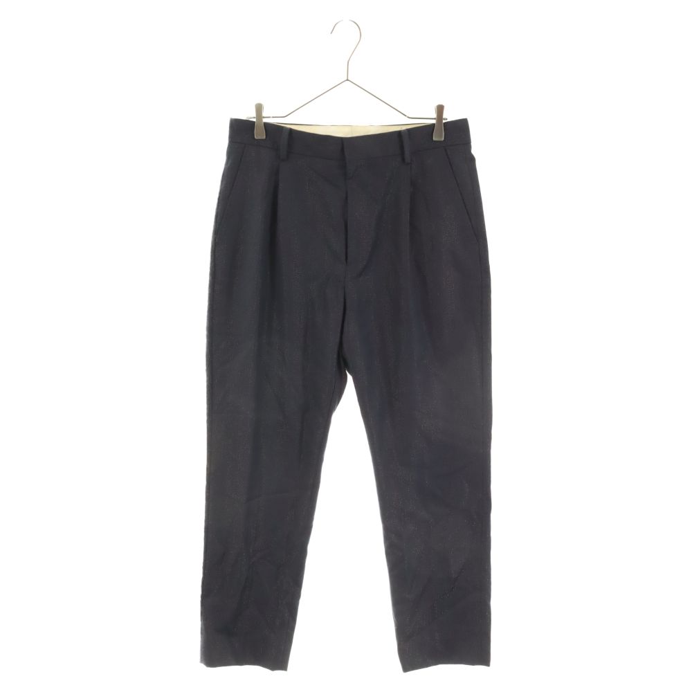 WACKO MARIA (ワコマリア) ×DORMEUIL GLITTER STRIPED PLEATED TROUSER 