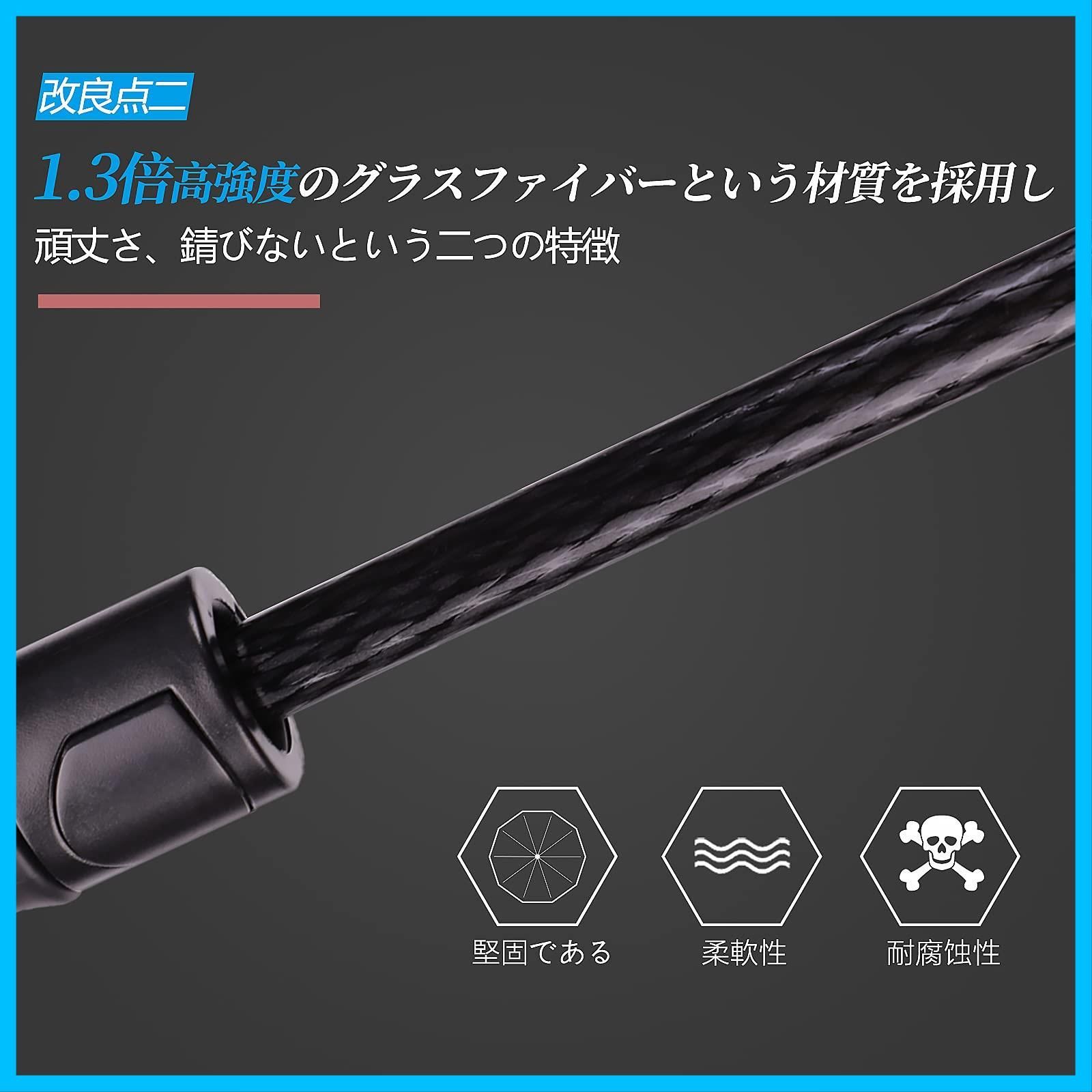 130 cm Teflon加工超撥水耐風 丈夫 大判 大型 210 T高強度グラスファイバー10本骨 紳士傘 長傘 自動開けステッキ傘 レディースメンズ晴雨兼用傘 暴雨強風対策 大きな傘 Vialifer 付き