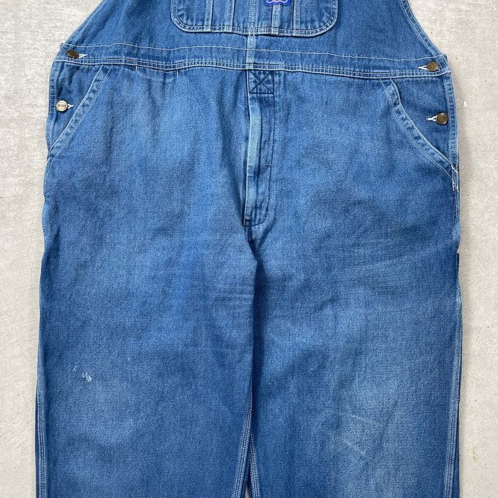 80年代 BIG SMITH ビッグスミス デニム オーバーオール メンズW47相当