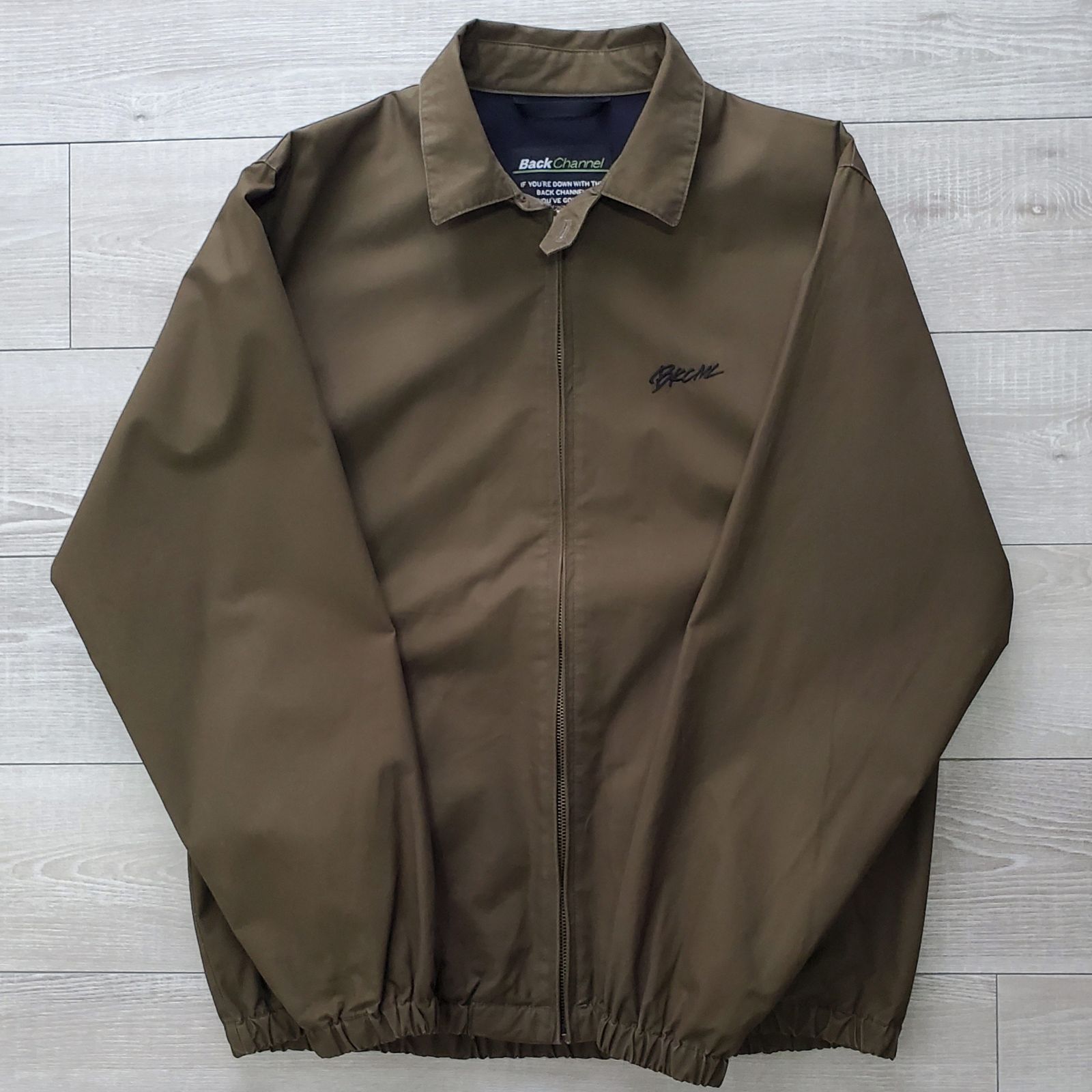 Back Channel バックチャンネル□良品 2021年 日本製 OILED COTTON