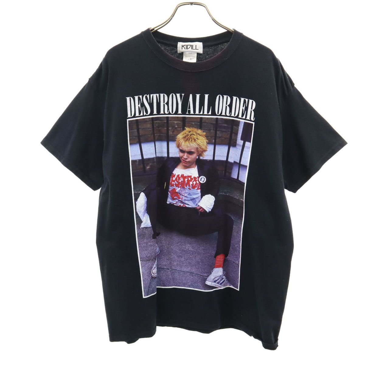 KIDILL キディル 19ss 半袖 Tシャツ FREE ブラック系 メンズ 古着 