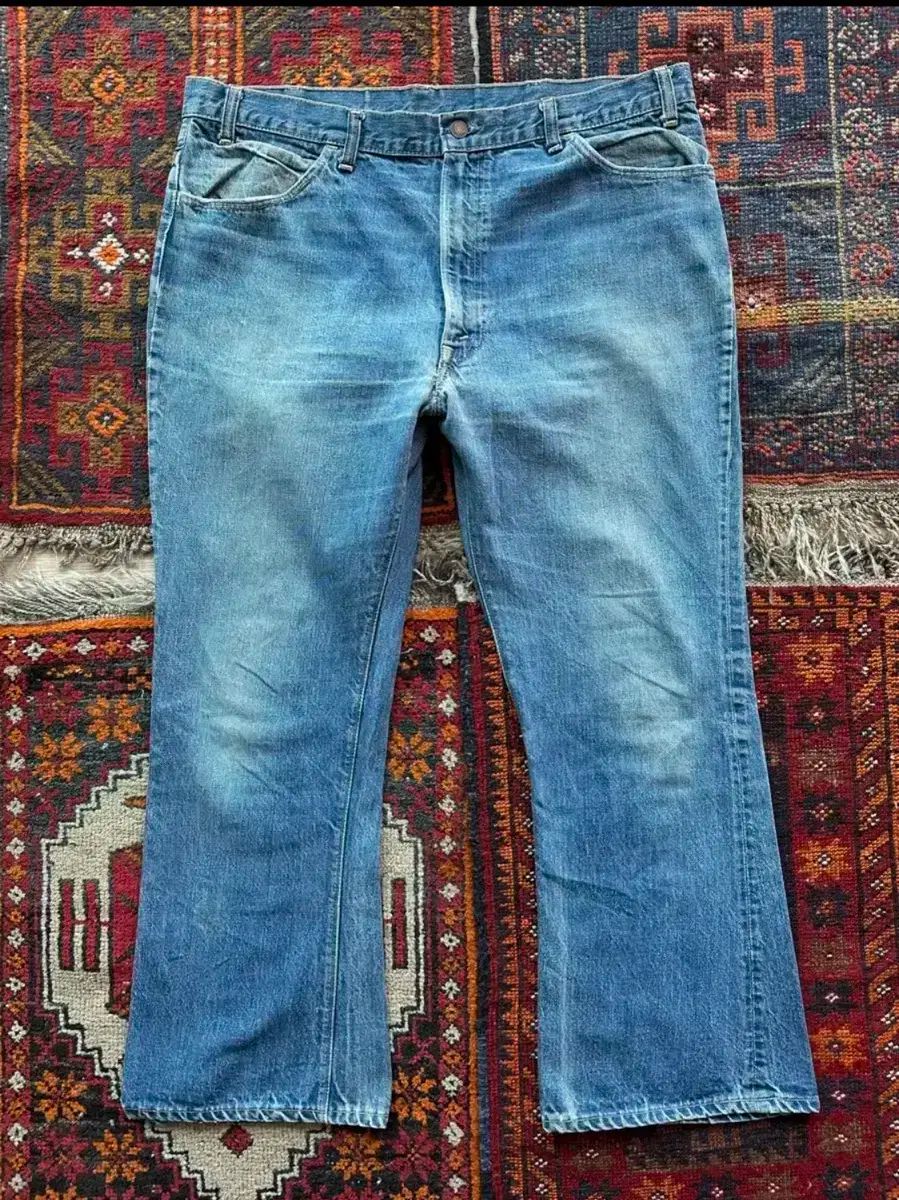 70s 80s Levi's 646 ベルボトム デニム パンツ ブーツカット 古着 70s Levi's 646 濃紺 ブルー デニム ベルボトム パンツ
