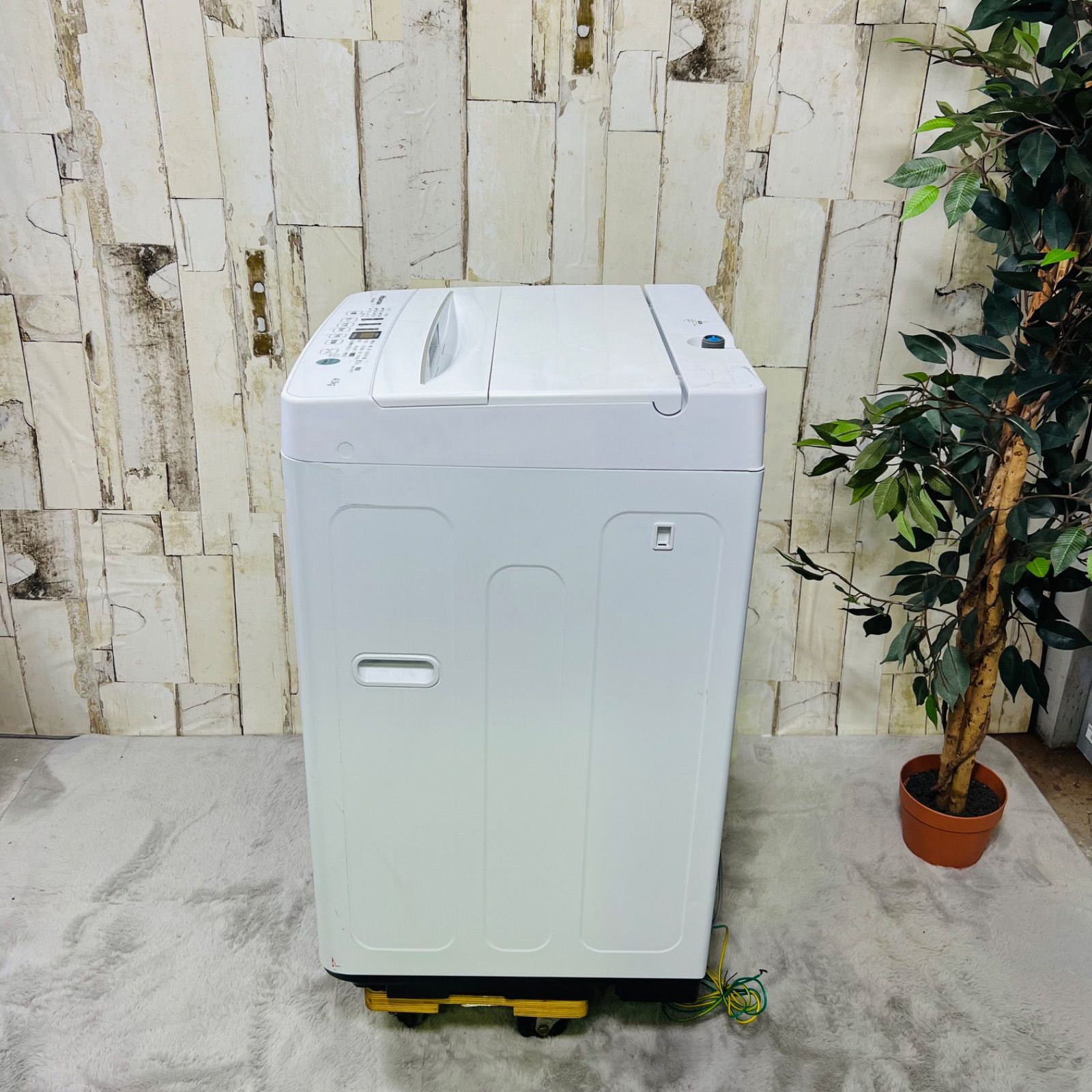 2022年製 極上超美品 中古 アイリスオーヤマ 6kg ガラストップデザイン