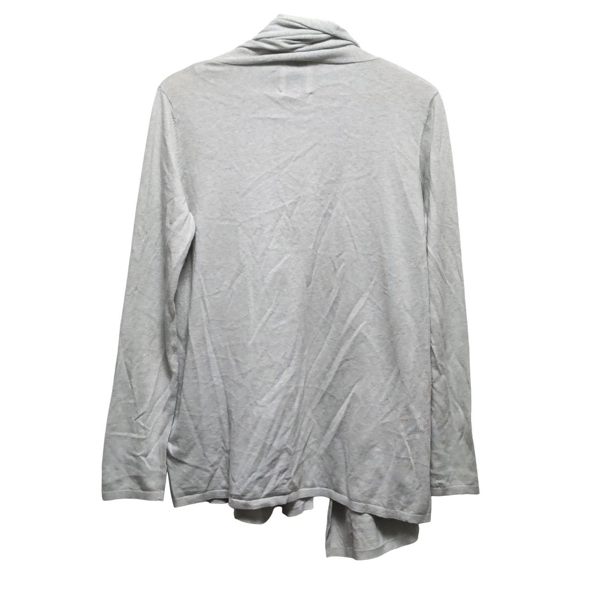 ALLUDE(アリュード) カーディガン サイズM レディース - ライトグレー 長袖 ALLUDE(アリュード) カーディガン サイズM レディース - ライト