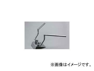 2輪 ハリケーン φ7/8インチ ハンドルバー 180ロボットプルバック HB0098C JAN：4936887198409 クロームメッキ