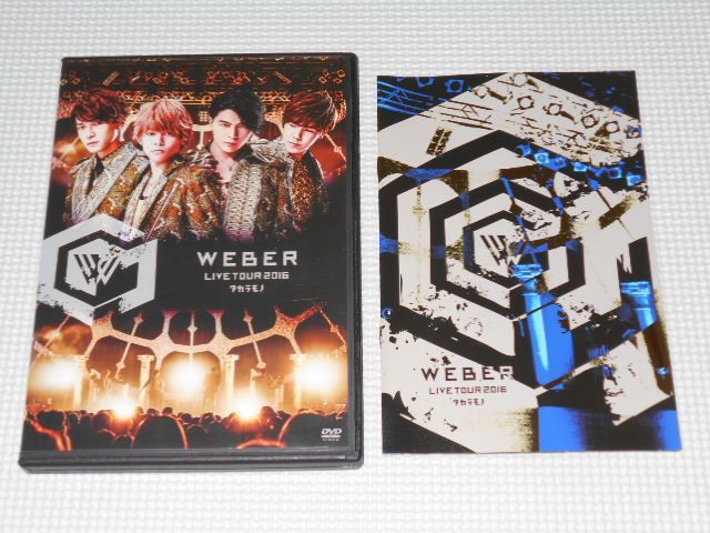 DVD☆WEBER LIVE TOUR 2016 タカラモノ☆国内正規品☆動作確認済