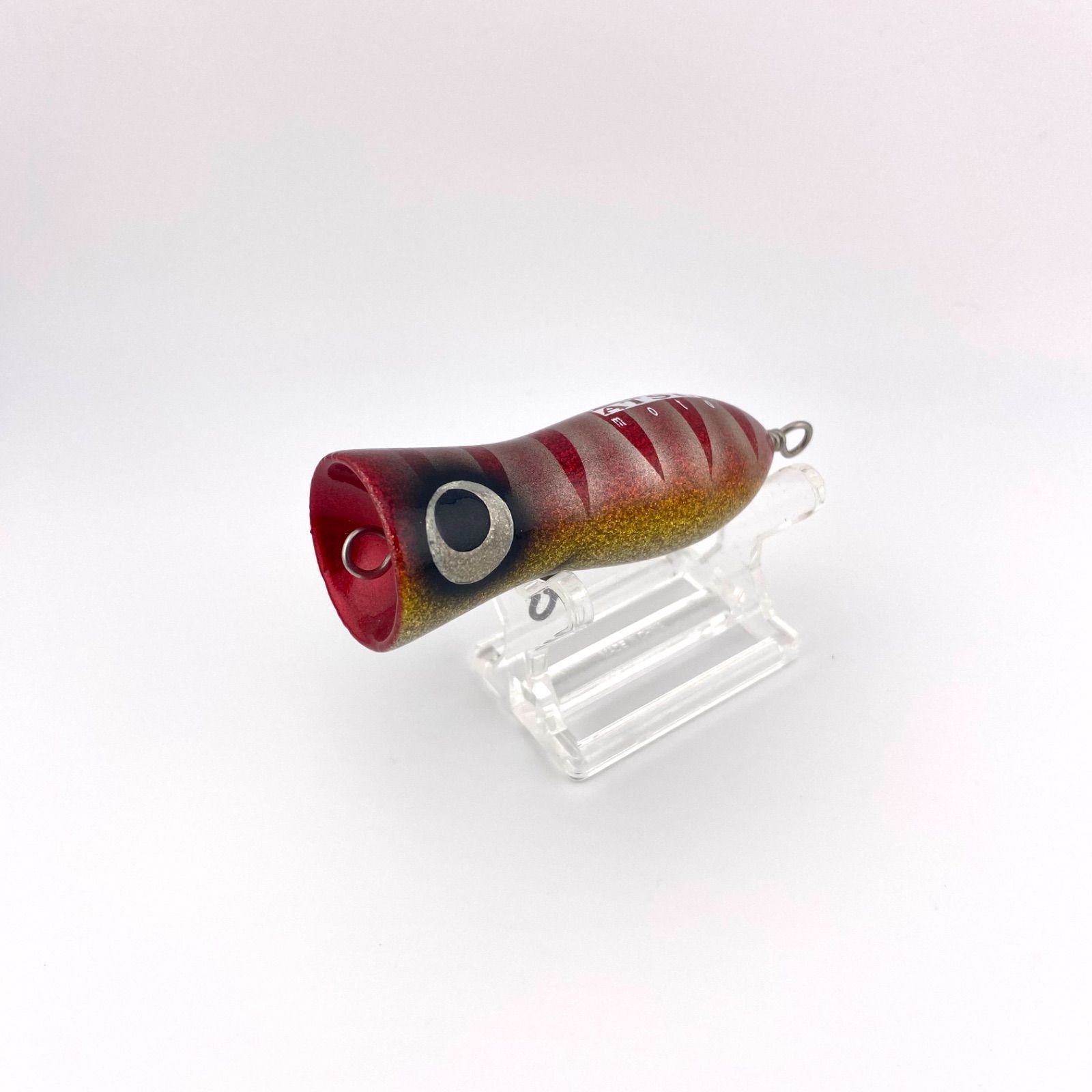 ハンドメイドウッドポッパー　未使用品 ウッドポッパー GT 青物 マグロ貫通タイプハンドメイド - メルカリ