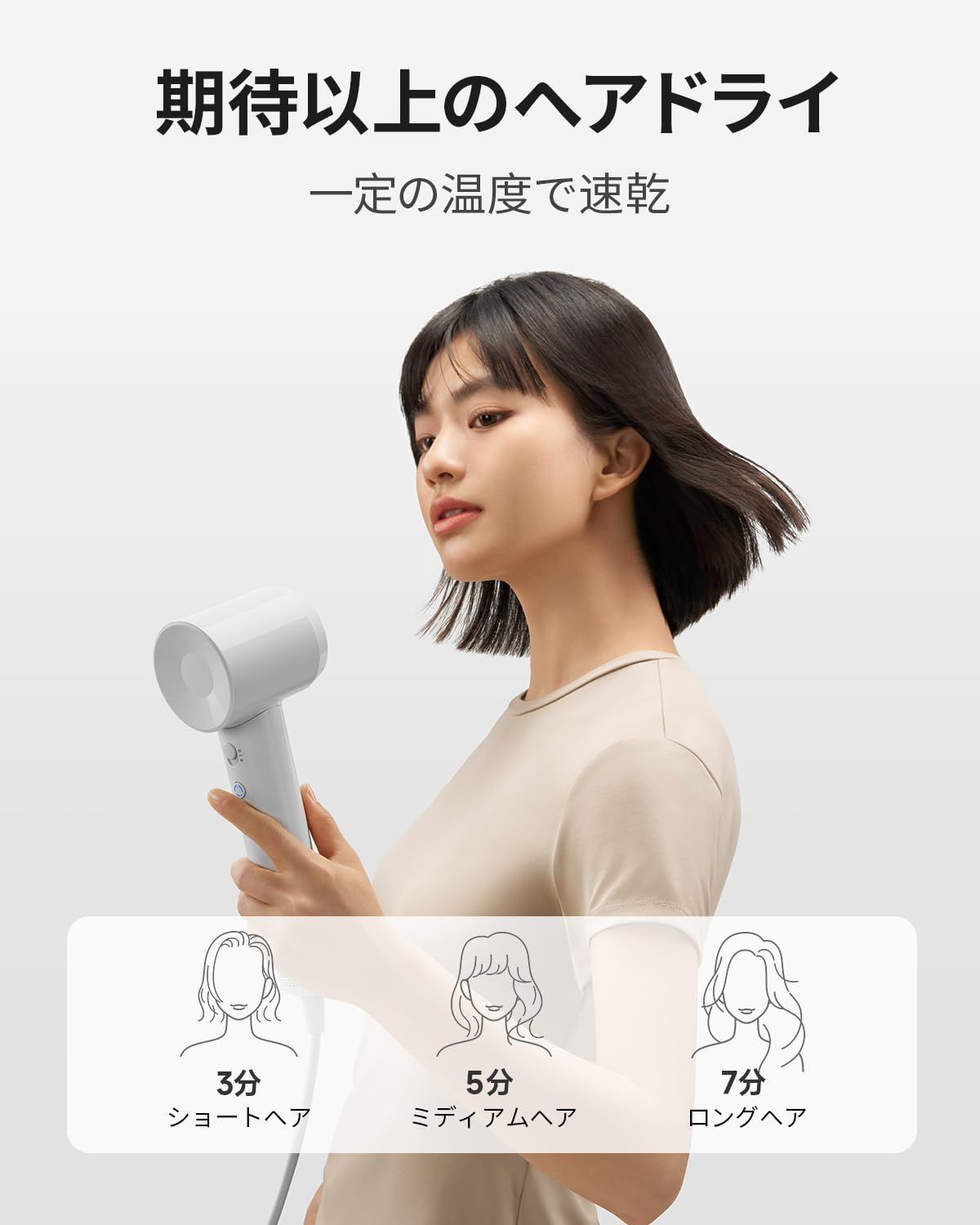 マグネット式ノズル付き 10万RPM超高速回転