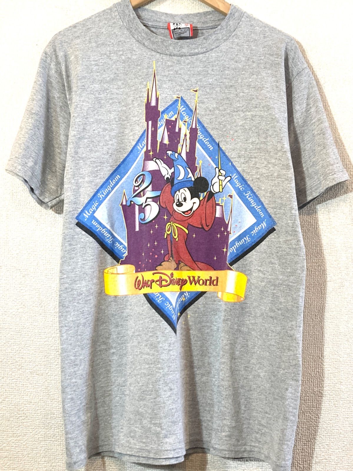 WALT DISNEY WORLD☆25th ANNIVERSARY☆90'sVINTAGE☆Tシャツ WALT DISNEY WORLD☆25th ANNIVERSARY☆90'sVINTAGE☆Tシャツ