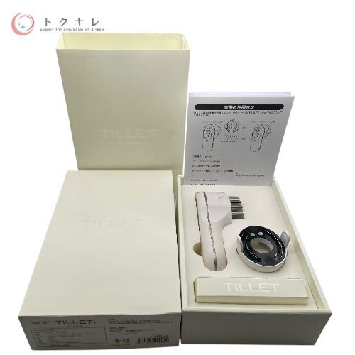 トクキレ 渡久クリエイト WQC TILLET ティレット W-GEAR TLW-02140 リユース 多機能美顔器 1台で2役 プロ仕様の本格的な頭皮ケア 肌ケア