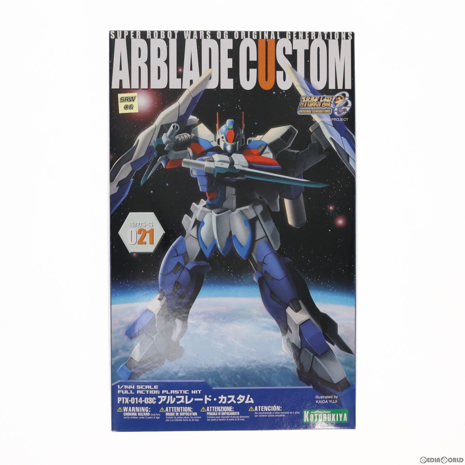 Original - S.R.G-S-021 1/144 PTX-014-03C アルブレード・カスタム スーパーロボット大戦OG ORIGINAL GENERATIONS(オリジナルジェネレーションズ) プラモデル(KP41) コトブキヤ S.R.G-S-021 1/144 PTX-014-03C アルブレード・カスタム