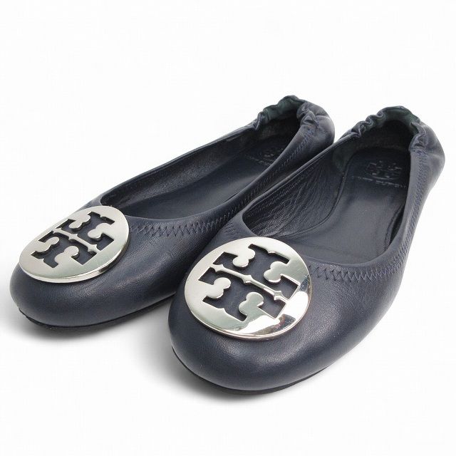 トリーバーチ TORY BURCH レザー パンプス フラットシューズ