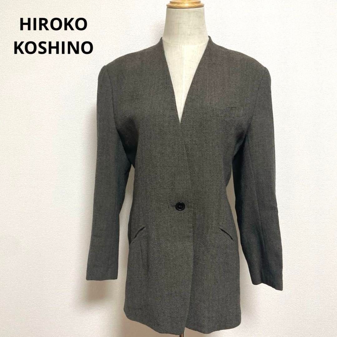 HIROKO KOSHINO ヒロココシノ テーラードジャケット 11 肩パッド