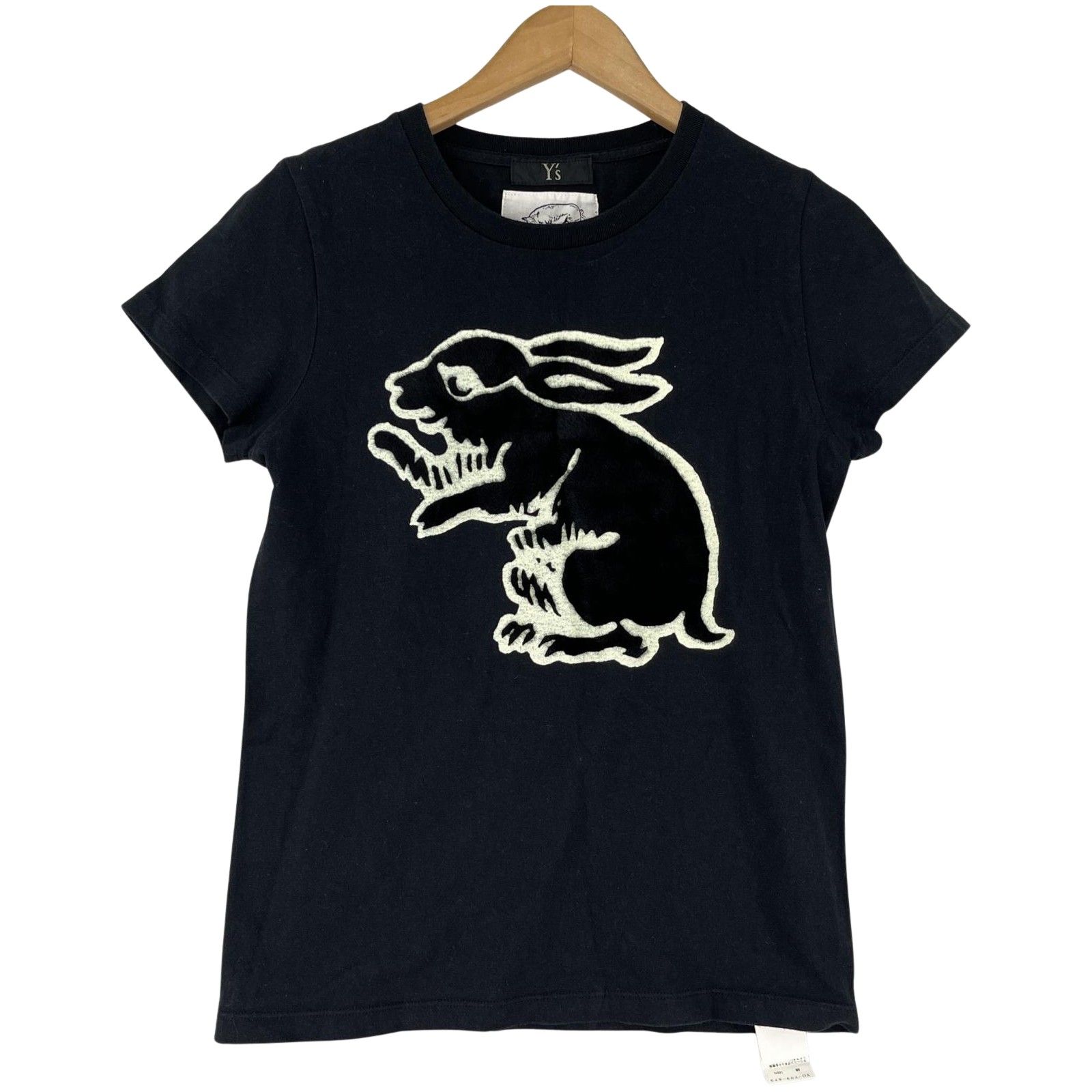 美品✨RISMAT by Y's ワイズ 半袖 異素材変形カットソー ブラック2 Y's ワイズ YD-T99-879 半袖Tシャツ size2/ブラック - メルカリ
