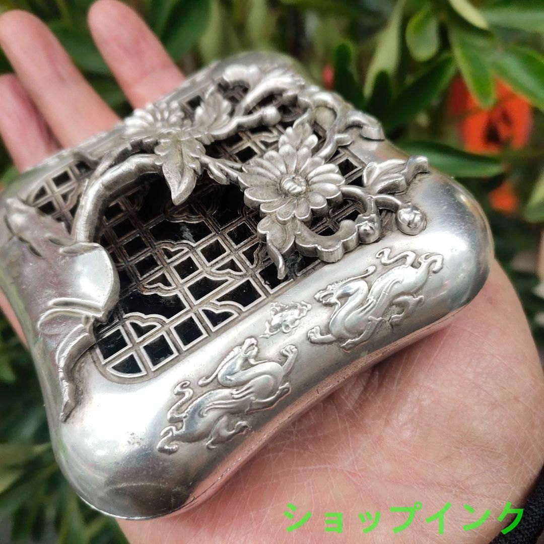 菊の花  香炉  茶道具 香道具  工芸品 美術品 置物 菊の花 香炉 茶道具 香道具 工芸品 美術品 置物 - メルカリ