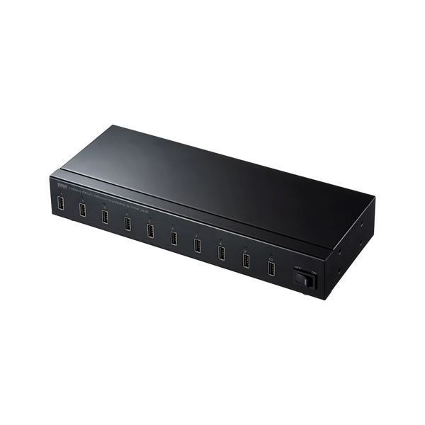 P４倍 7/11は楽天勝利でさらにPアップ】 サンワサプライ USB2.010ポートハブ USB-2HCS10
