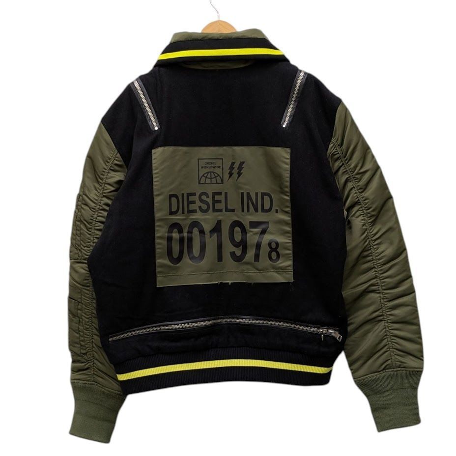 DIESEL ディーゼル ドッキング フライトジャケット ミリタリー