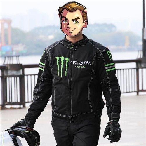 フォーシーズンズ ユニバーサル サイクリングジャージ メンズ バイクレーシングスーツ 防風 耐落下性 ナイトウェア バイクジャケットコート ブラック