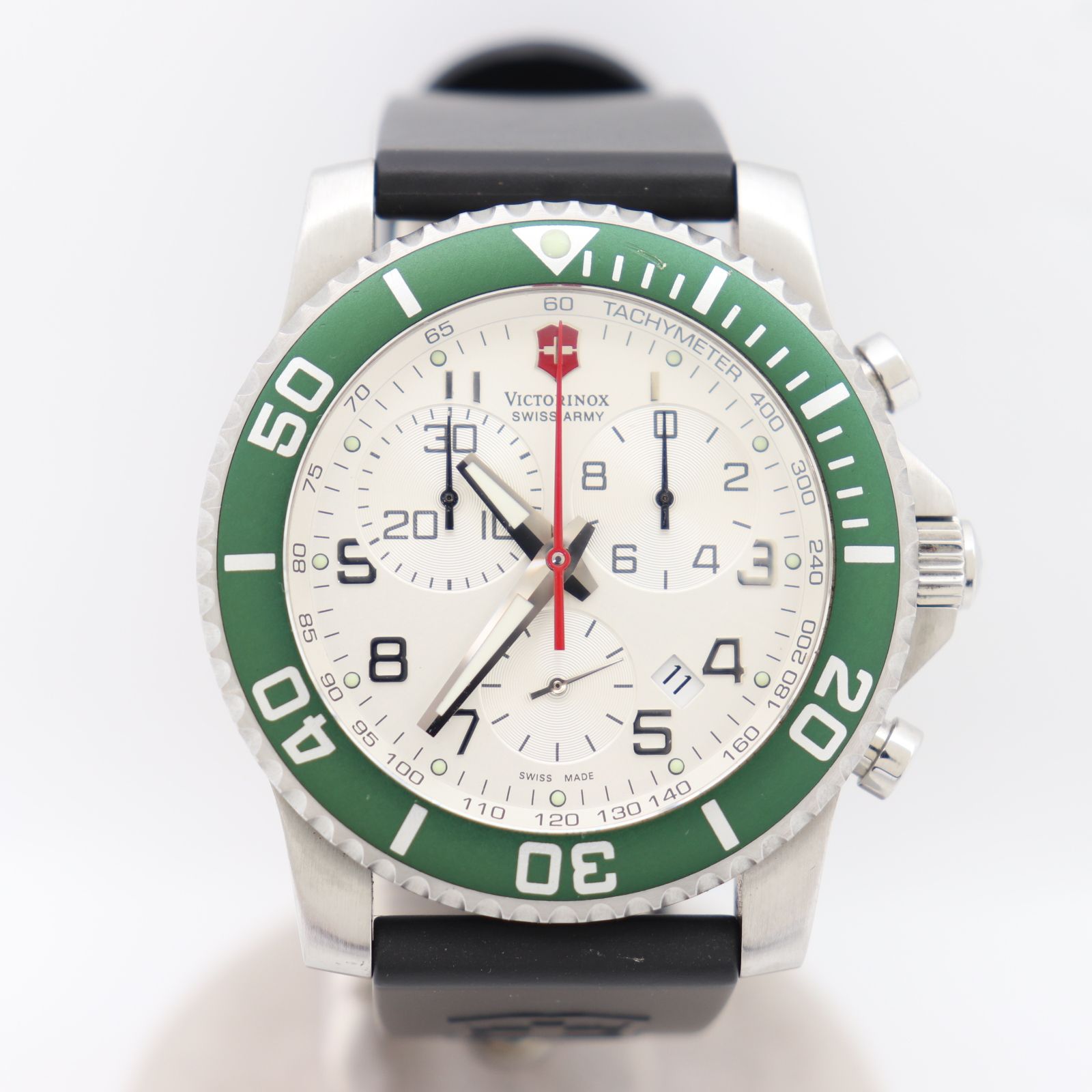 ITUQSJROHY64 VICTORINOX SWISS ARMY ビクトリノックス スイス アーミー V.251085 MAVERICK II  マーベリック2 クオーツ メンズ 白文字盤 腕時計 - メルカリ