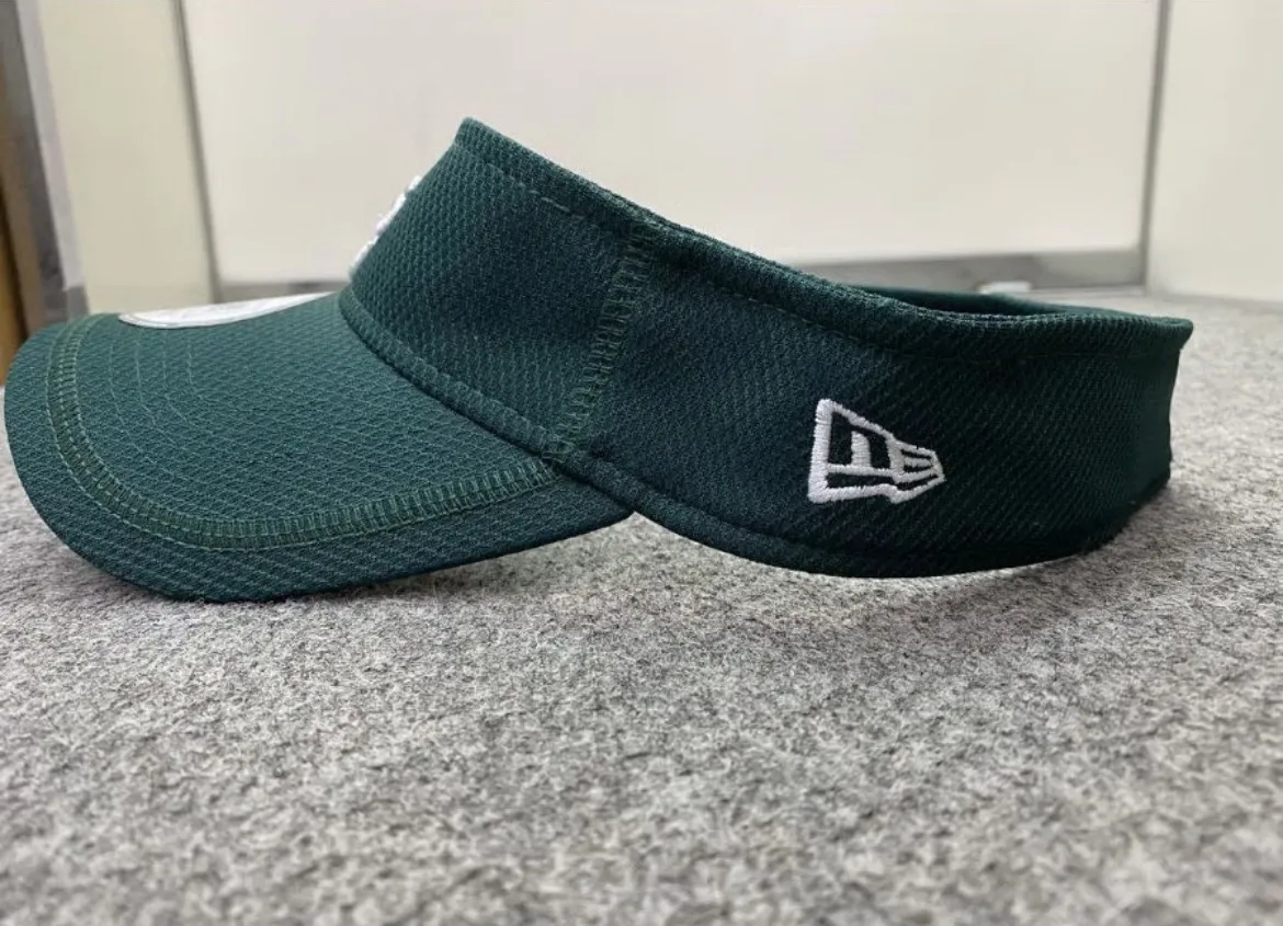 公式クラブハウスモデル NEWERA ニューエラ サンバイザー Athletics 