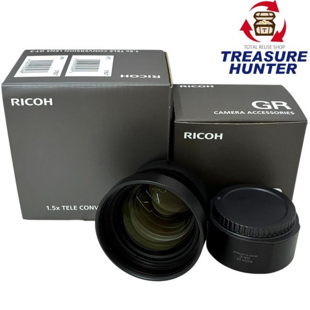 ROCOH GRIIIx用 1.5倍テレコンバージョンレンズ アダプター付き GT-2 GA-2 リコー 103069102007