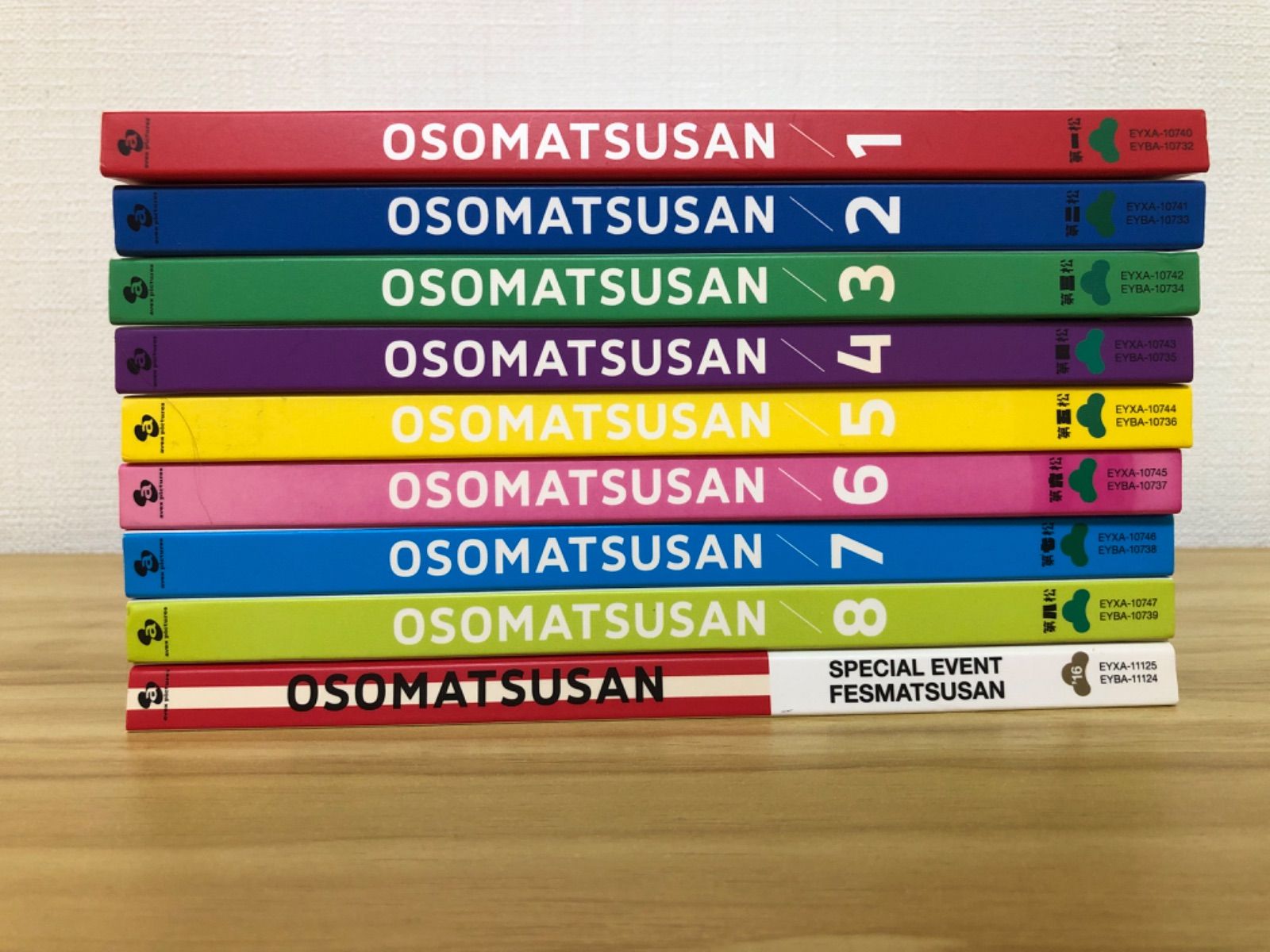 OSOMATSUSAN Blu-ray 1-8巻セット 中古] OSOMATSUSAN 第1期 全8巻セット+ FESMATSUSAN '16 [Blu-ray