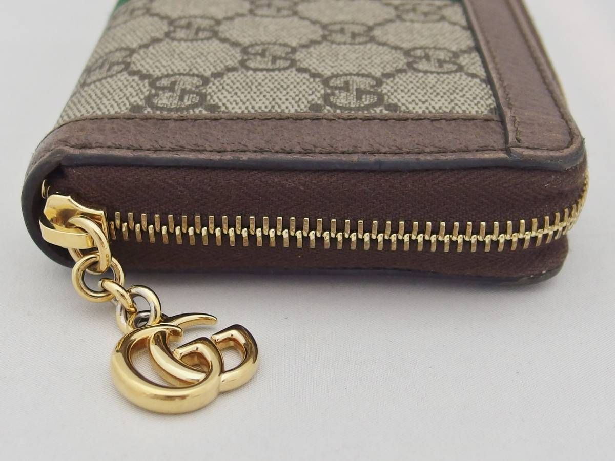 GUCCI グッチ オフディア シェリー 523154 ジップアラウンド 長財布 GUCCI グッチ オフディア シェリー 523154 ジップアラウンド 長財布