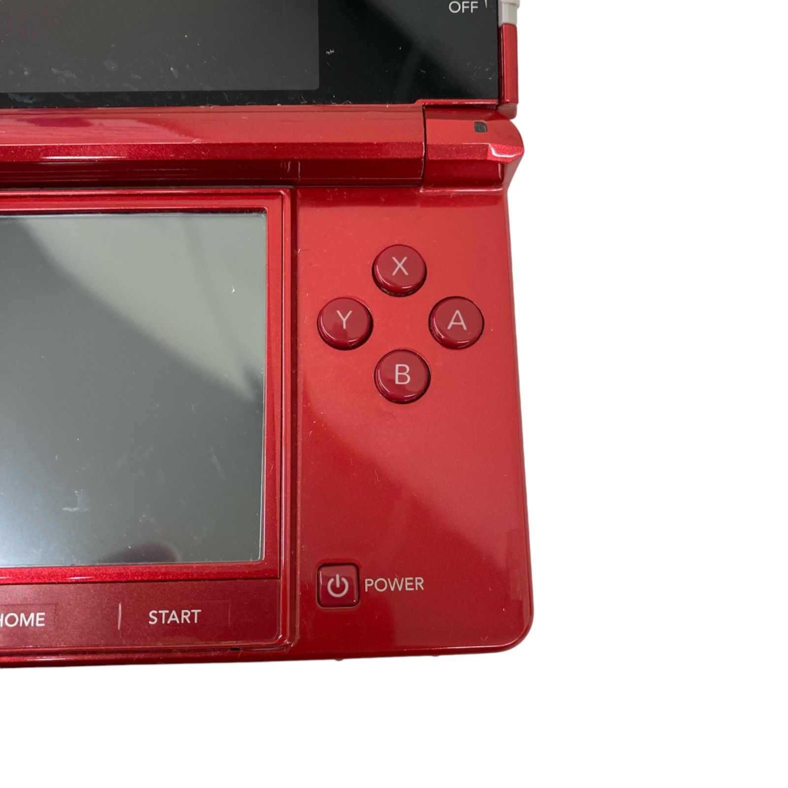 Nintendo 3DS メタリックレッド 動作確認済み