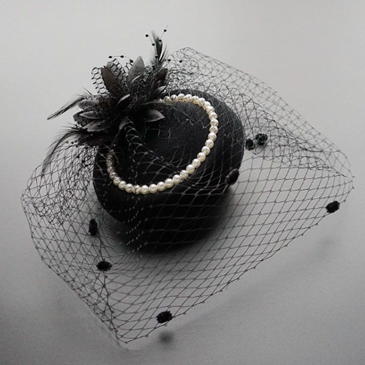 ネット飾りのカクテル　ハット 楽天市場】【エントリーでポイント7倍】カクテルハット チュール