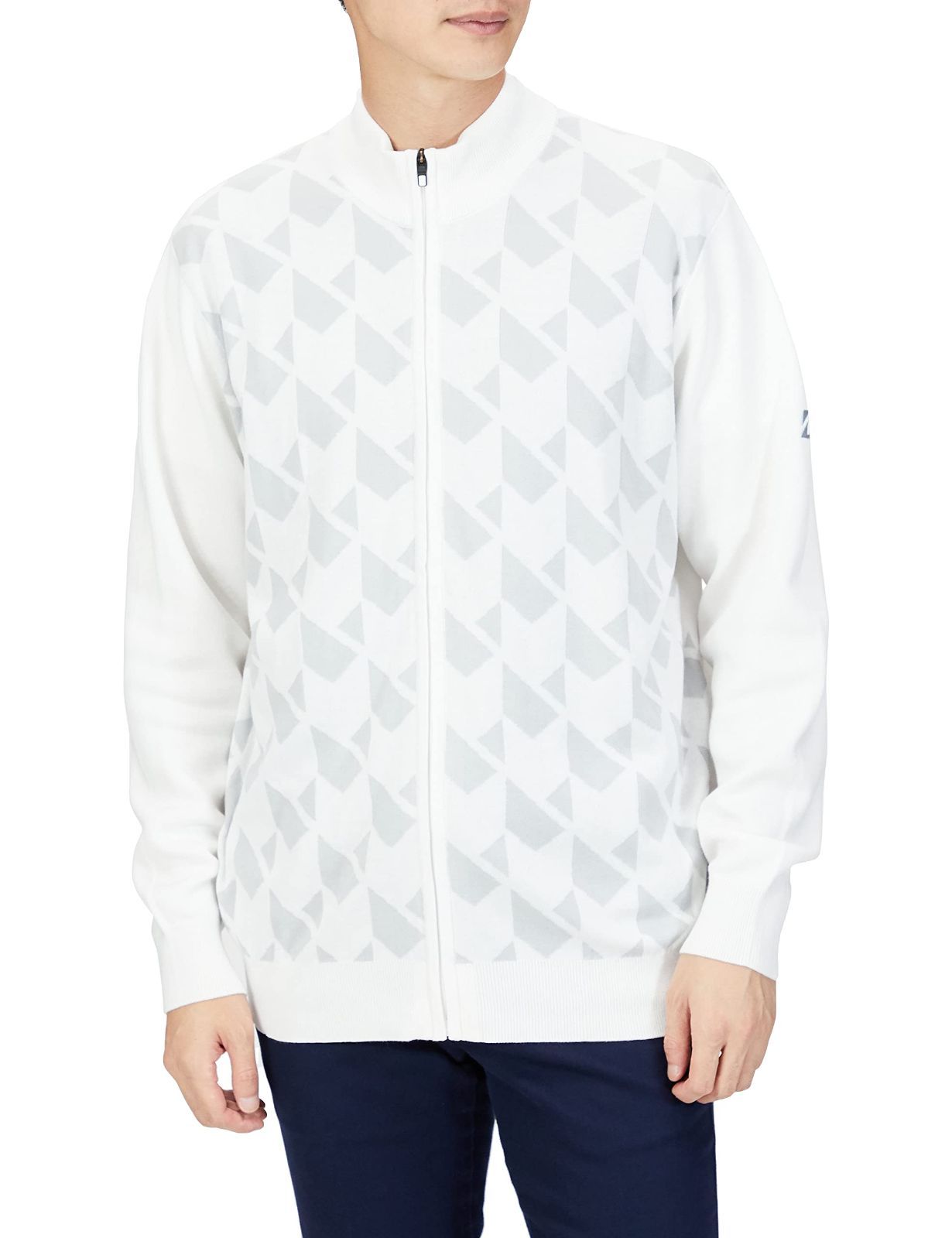 Size L_Color ホワイト ブリヂストンゴルフ セーター メンズ ホワイト L
