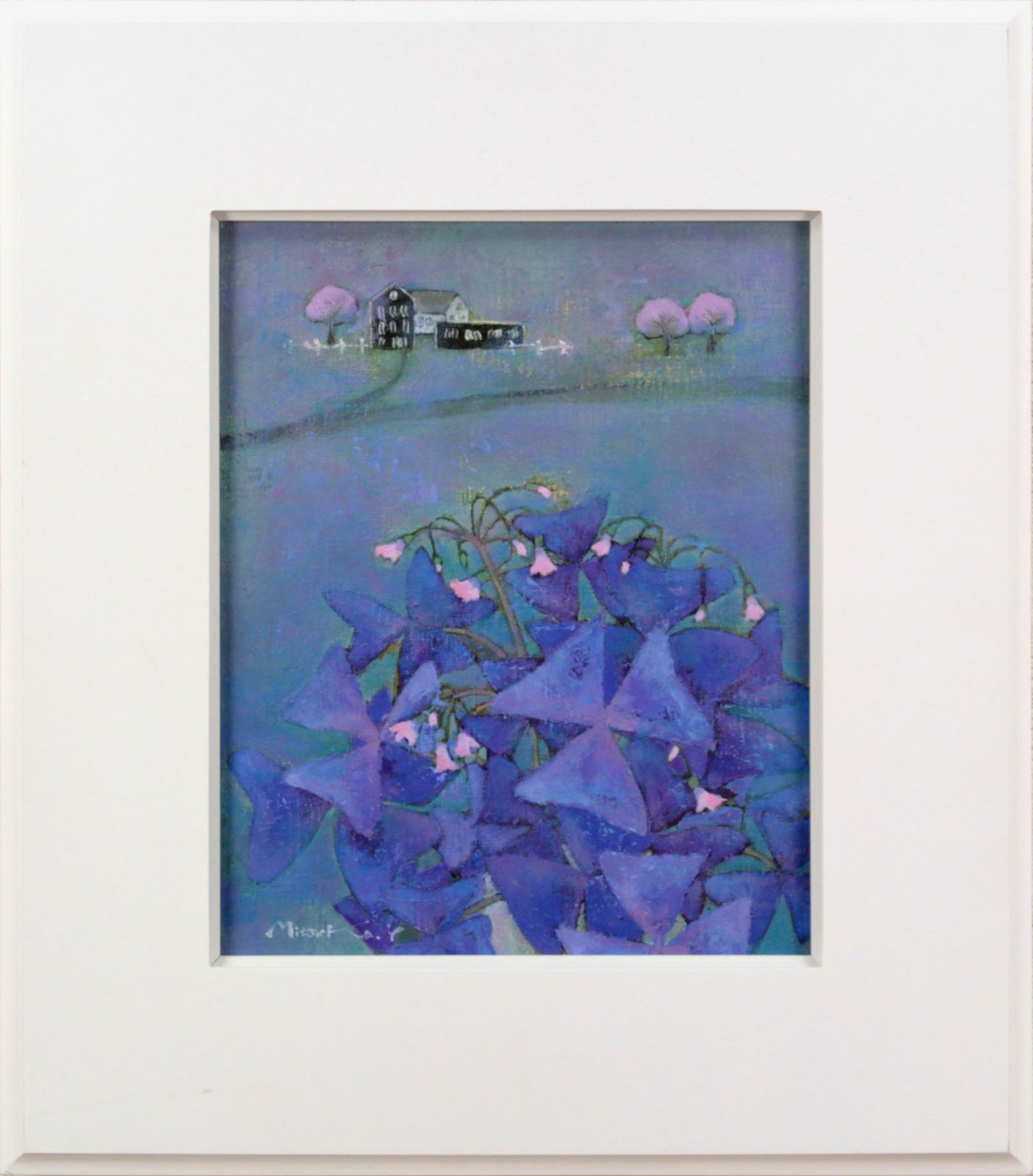吉井光子『花の予感』油彩画【真作保証】 絵画 吉井光子『花の予感』油彩画【真作保証】 絵画 - メルカリ