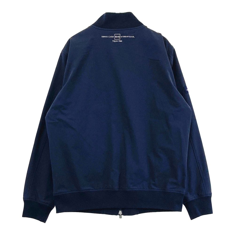 サイズ 2 ZOY ゾーイ ロゴプリント 長袖 ジップジャケット ネイビー系 240101533297 ゴルフウェア メンズ ストスト