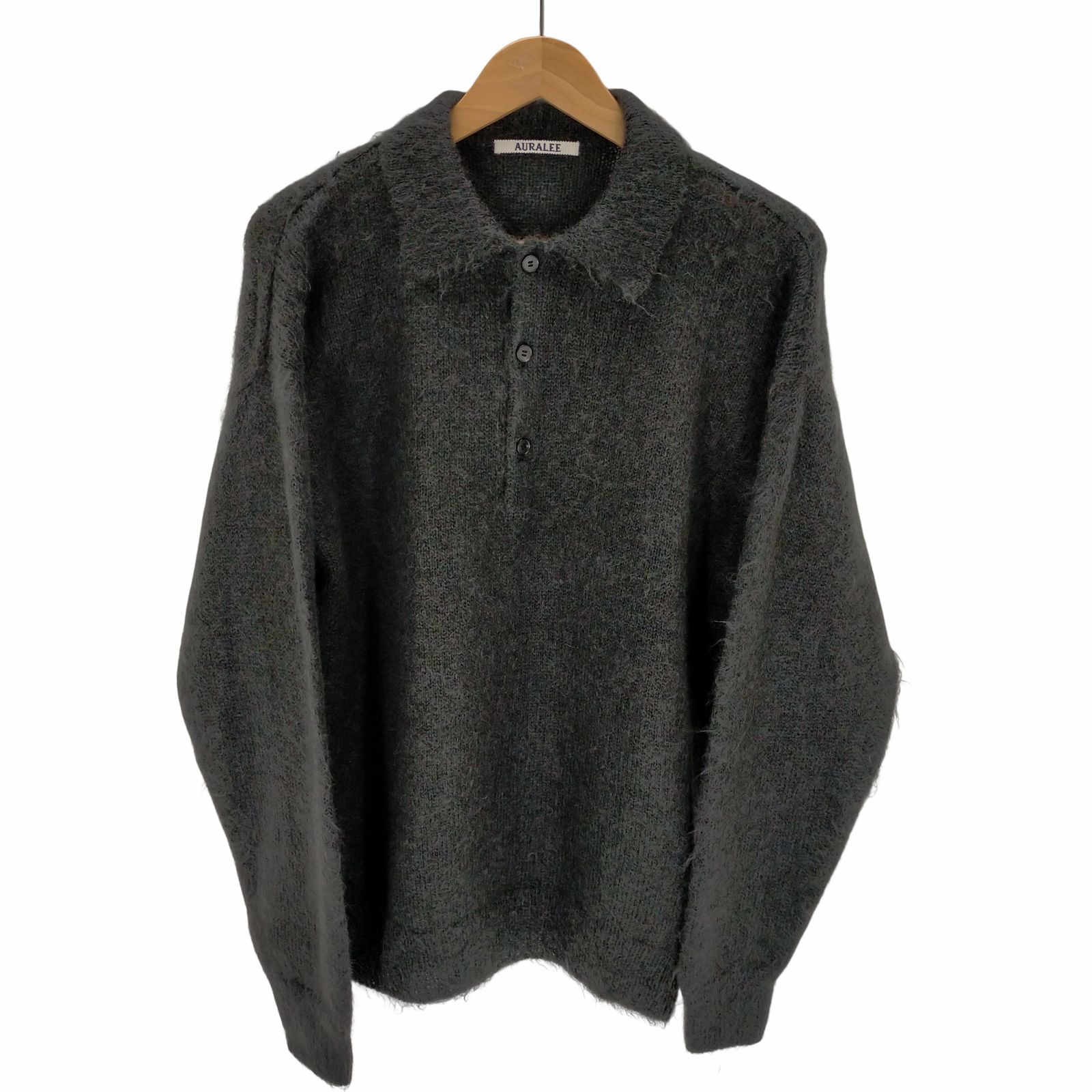 オーラリー AURALEE 23AW Brushed Super Kid Mohair Knit メンズ 4 