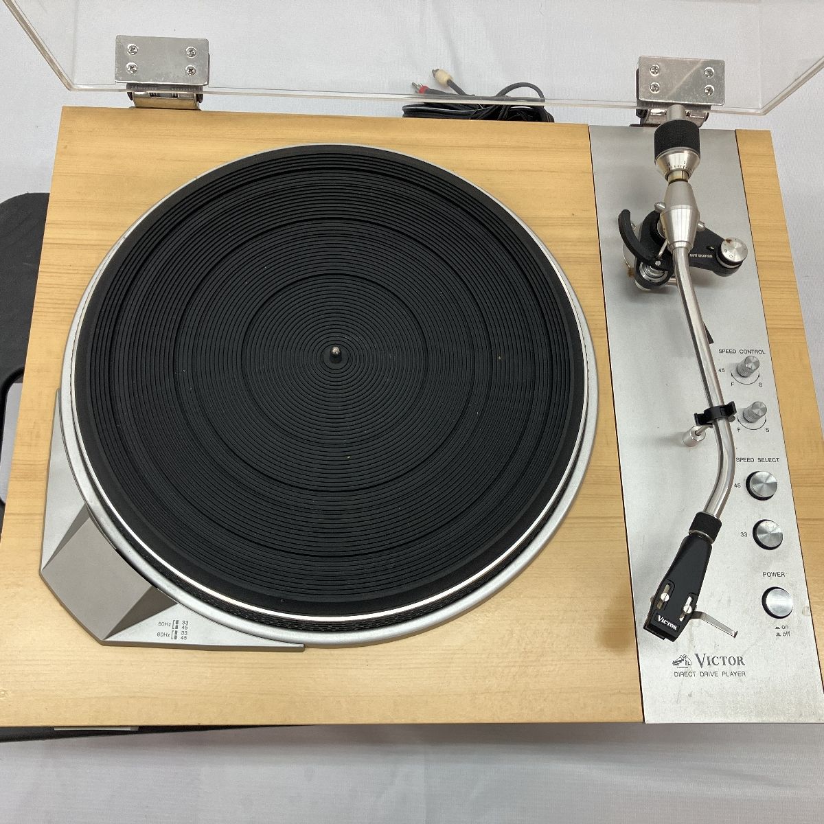 Victor JL-B41/JL-B41S レコードプレーヤー ダイレクトドライブ ターンテーブル ビクター オーディオ機器 音響機材 ジャンク  C9154643 - メルカリ