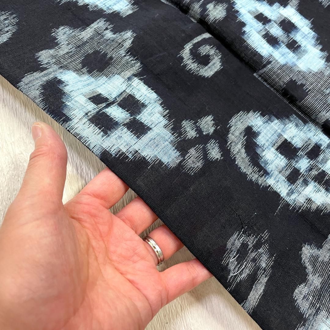 木綿絣 単衣着物