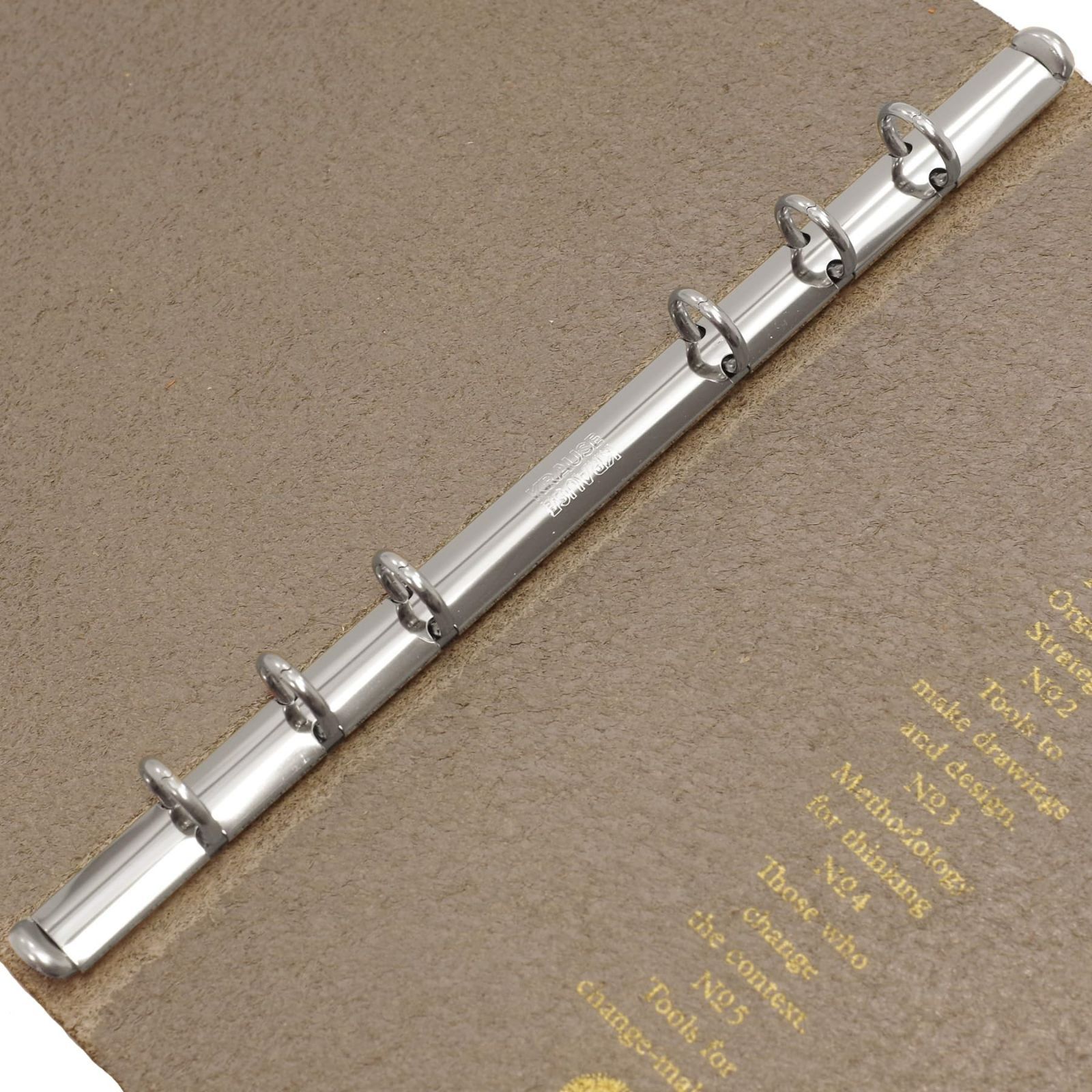 【在庫セール】PLT シュリンク 6穴リングレザー バイブルOR メルカリ