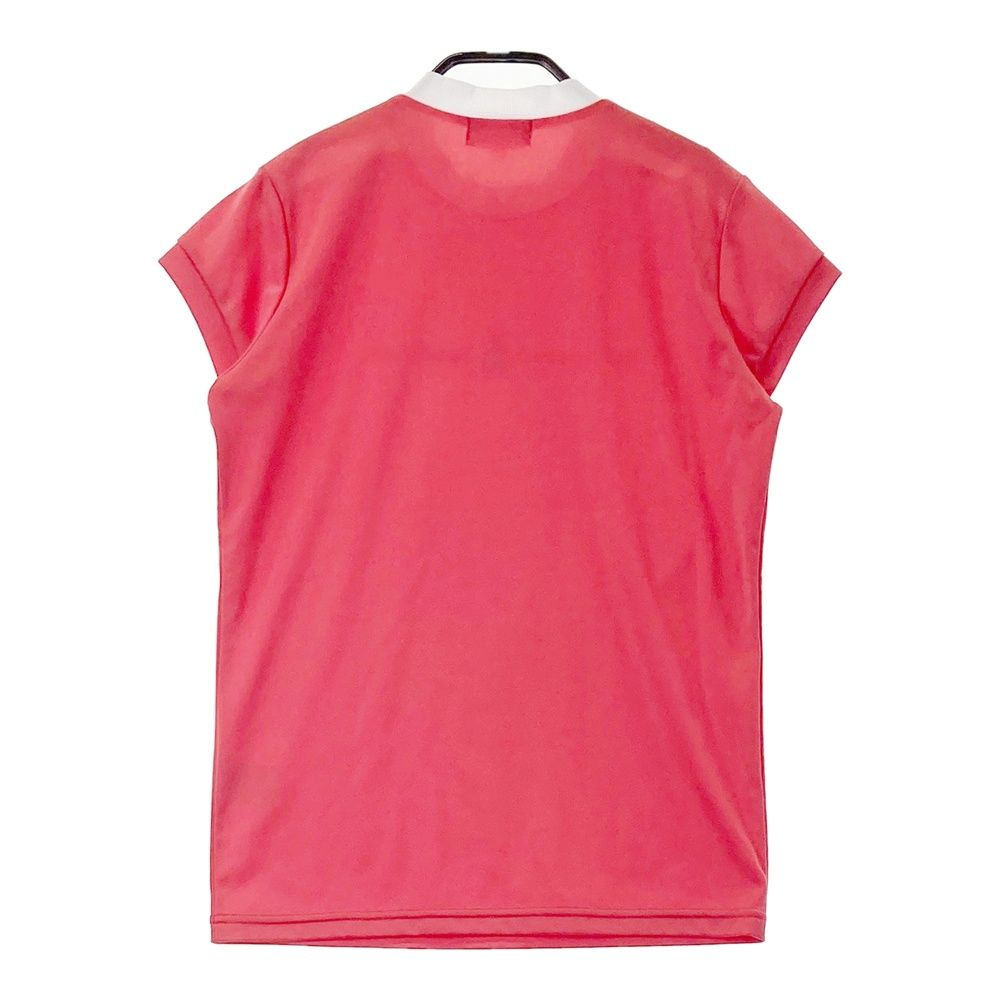 サイズ 38 ARCHIVIO アルチビオ 半袖ハイネックTシャツ レッド系 240101463987 ゴルフウェア レディース ストスト