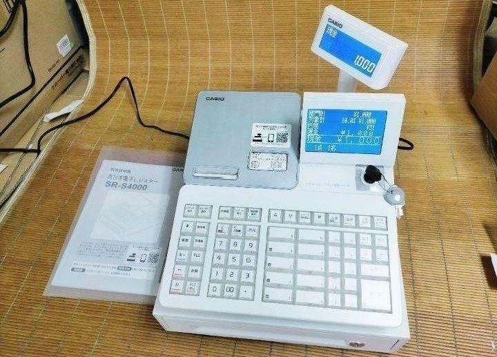 カシオレジスター SR-S4000 スマホ連携Bluetooth 500059 - メルカリ